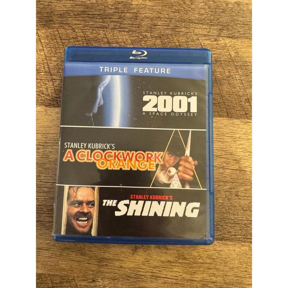 2001 Space Odyssey - Clockwork Orange - The Shining - Triple Feature Blu Ray